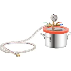 Accessoires De Quincaillerie-vidaXL Chambre à vide Inox 3,7 L