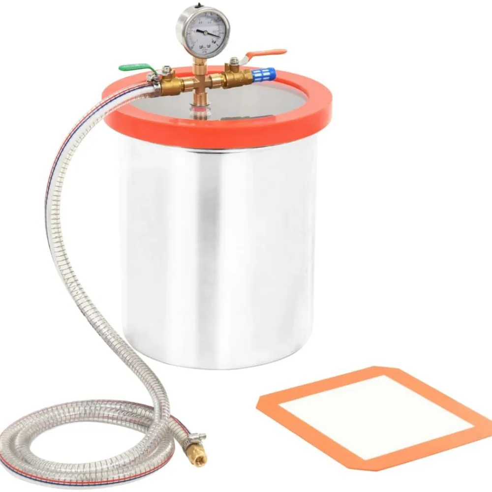 vidaXL Chambre sous vide Acier inoxydable 11,42 L
