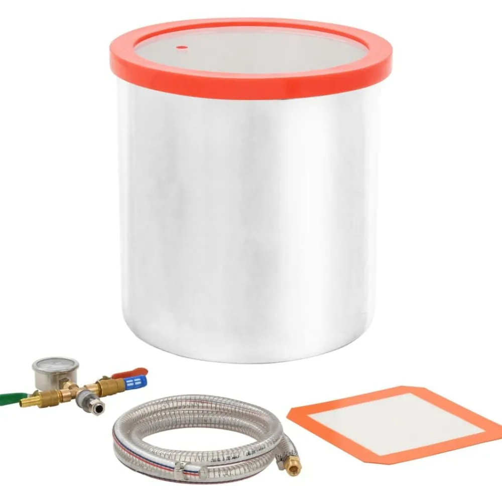 vidaXL Chambre sous vide Acier inoxydable 18,9 L