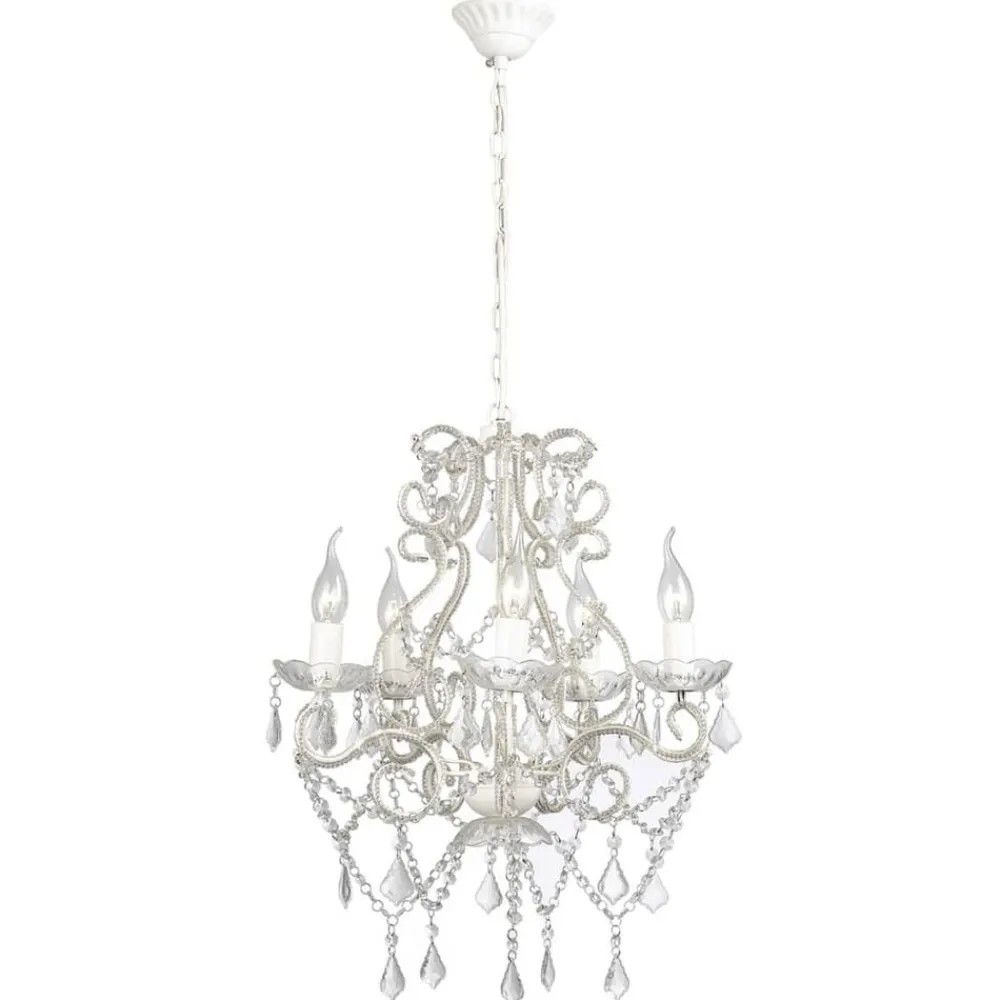 Luminaires-vidaXL Chandelier avec 2800 cristaux E14