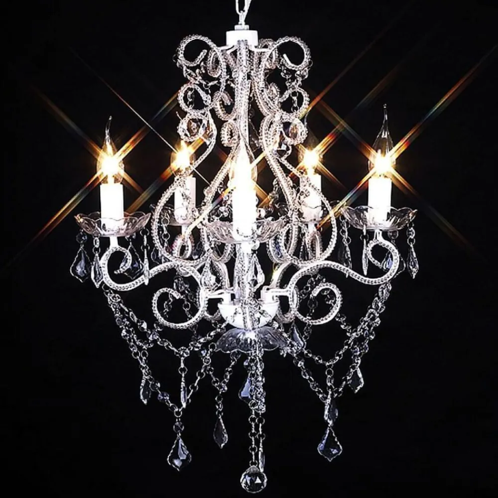 Luminaires-vidaXL Chandelier avec 2800 cristaux E14