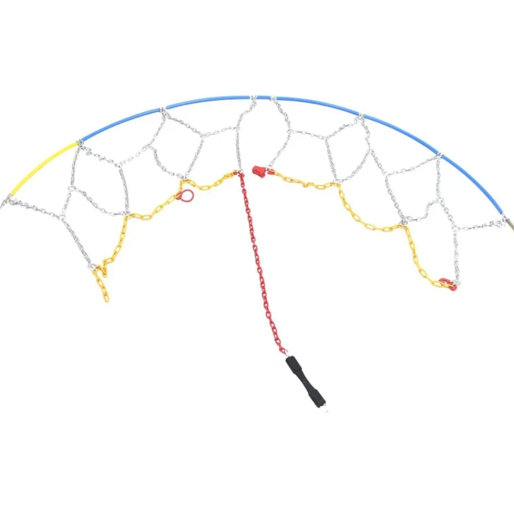 Pièces Détachées Pour Véhicules-vidaXL Chaînes antidérapantes 2 pcs 16 mm VUS 4x4 Taille 400