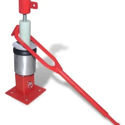 vidaXL Changeur mini de pneus Rouge