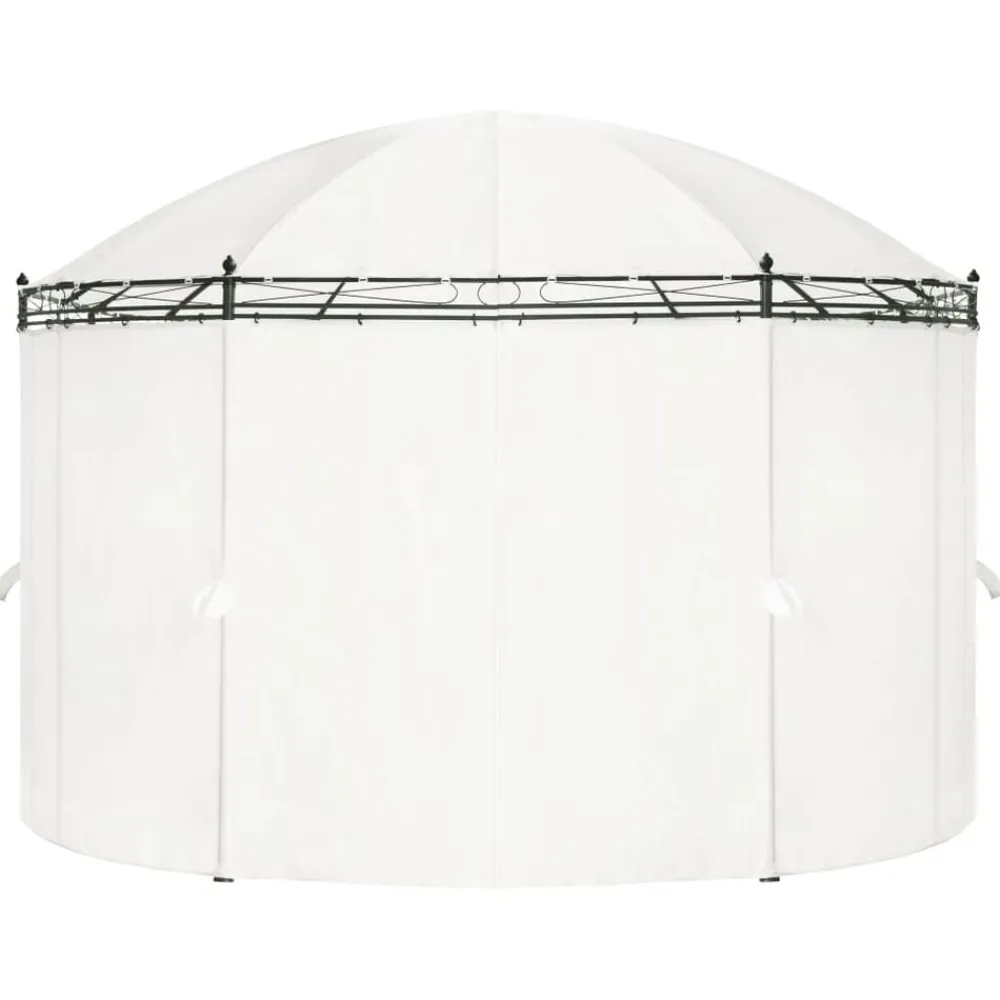 Pelouses & Jardins-vidaXL Chapiteau 530x350x265 cm Blanc crème