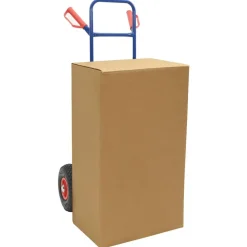Outils-vidaXL Chariot à main extensible et Rouge 49,5 x 53 x 114 cm Bleu