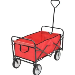 vidaXL Chariot à main pliable Acier