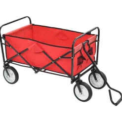 vidaXL Chariot à main pliable Acier