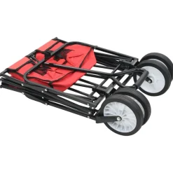vidaXL Chariot à main pliable Acier