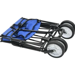 vidaXL Chariot à main pliable Acier