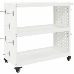 vidaXL Chariot à outils 75 x 35 x 73 cm Acier laminé à froid