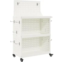 vidaXL Chariot à outils 65 x 35 x 111 cm Acier laminé à froid