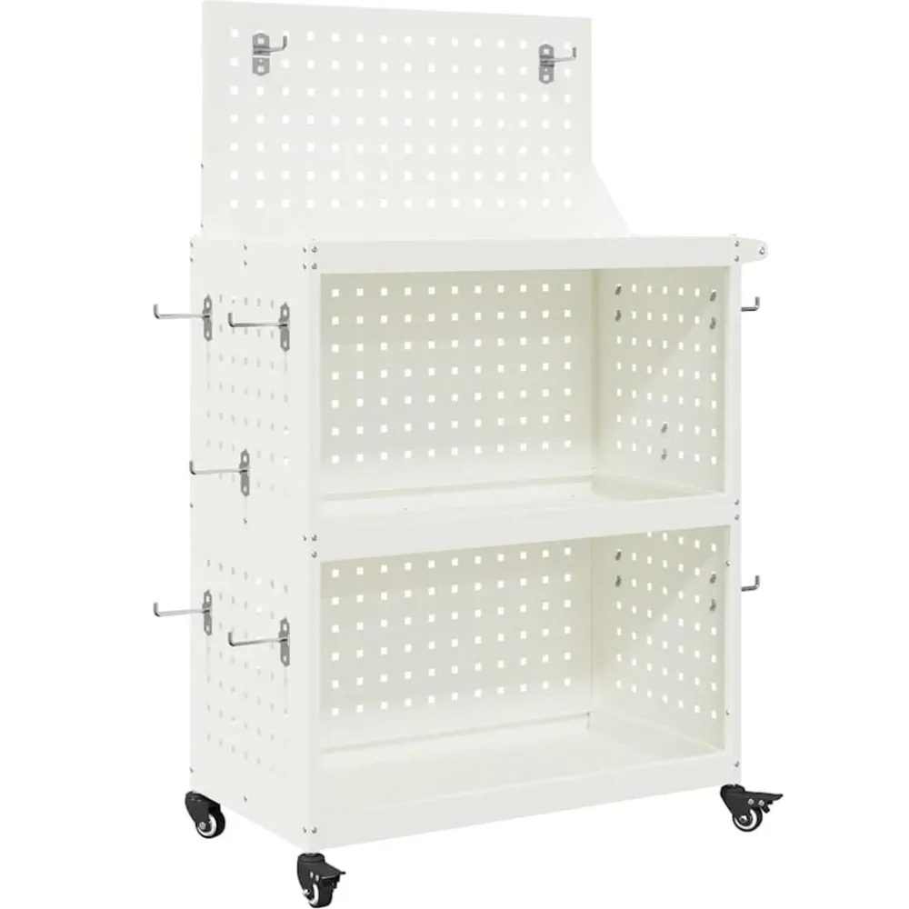 vidaXL Chariot à outils 65 x 35 x 111 cm Acier laminé à froid
