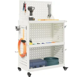 vidaXL Chariot à outils 65 x 35 x 111 cm Acier laminé à froid