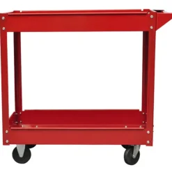 vidaXL Chariot à outils d'atelier 100 kg rouge