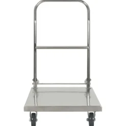 vidaXL Chariot à plateforme Argenté 82x53x86 cm Acier inoxydable