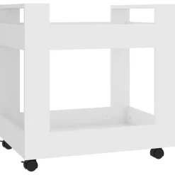 vidaXL Chariot de bureau 60x45x60 cm Bois d'ingénierie