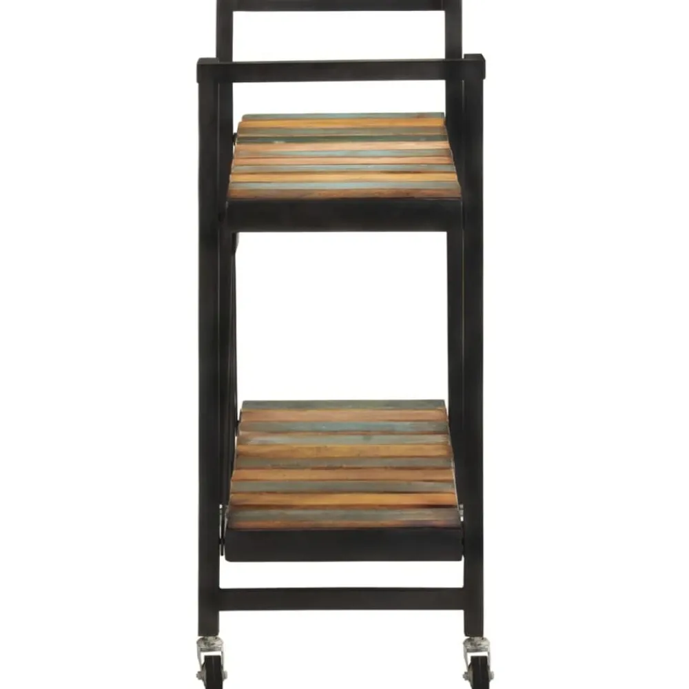 Chariots & Îlots-vidaXL Chariot de cuisine 87x36x81 cm Bois massif de récupération