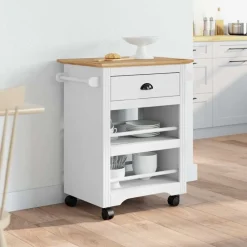 vidaXL Chariot de cuisine BODO 67,5x45x80 cm