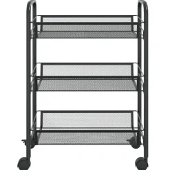 vidaXL Chariot de cuisine à 3 niveaux 46x26x64 cm Fer