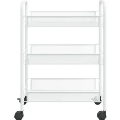 vidaXL Chariot de cuisine à 3 niveaux 46x26x64 cm Fer