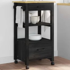 vidaXL Chariot de cuisine MONZA 48 x 40 x 88,5 cm