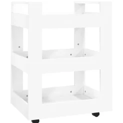 vidaXL Chariot de cuisine 60x45x80 cm Bois d'ingénierie