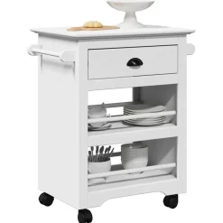 vidaXL Chariot de cuisine BODO 67,5x45x80 cm
