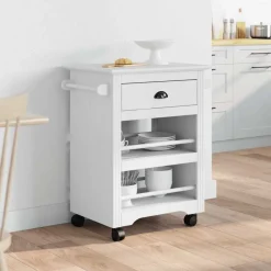 vidaXL Chariot de cuisine BODO 67,5x45x80 cm