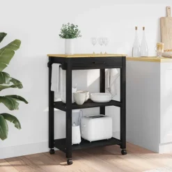 vidaXL Chariot de cuisine MONZA 60 x 40 x 88,5 cm