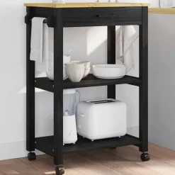 vidaXL Chariot de cuisine MONZA 60 x 40 x 88,5 cm