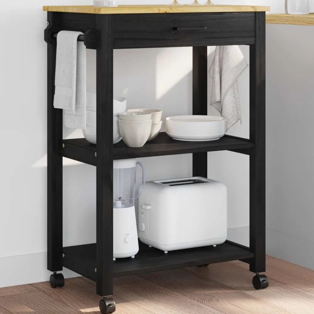 vidaXL Chariot de cuisine MONZA 60 x 40 x 88,5 cm