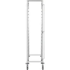 vidaXL Chariot de cuisine pour 16 plateaux 38x55x163 cm Inox