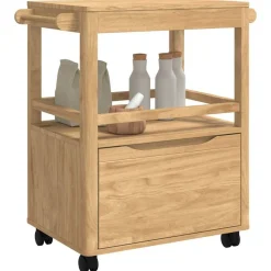 vidaXL Chariot de cuisine FLORO 72,5 x 45 x 80 cm