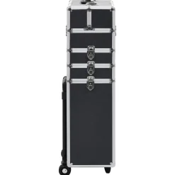 Bagages & Maroquinerie-vidaXL Chariot de maquillage Aluminium Noir