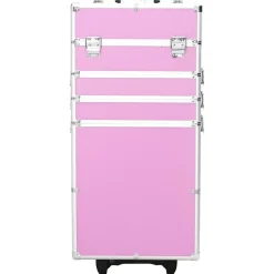 Bagages & Maroquinerie-vidaXL Chariot de maquillage Aluminium Rose