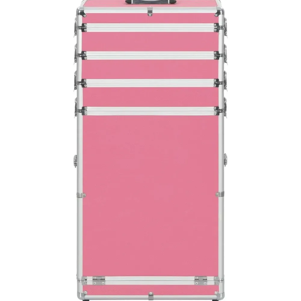 vidaXL Chariot de maquillage Aluminium