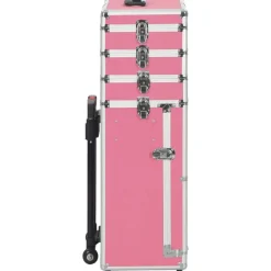 vidaXL Chariot de maquillage Aluminium