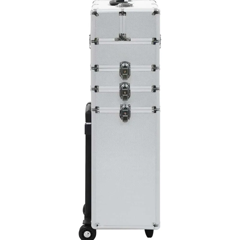 vidaXL Chariot de maquillage Aluminium é
