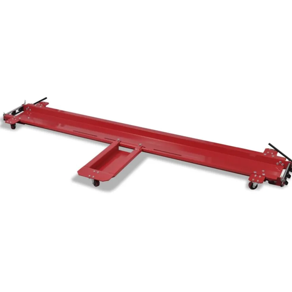 Equipement & Outils De Garage-vidaXL Chariot de moto Rouge