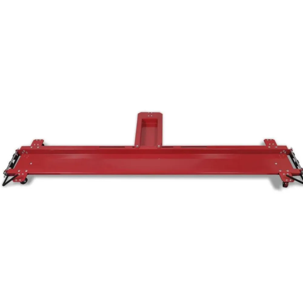Equipement & Outils De Garage-vidaXL Chariot de moto Rouge