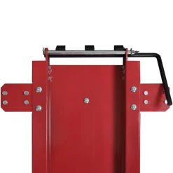 Equipement & Outils De Garage-vidaXL Chariot de moto Rouge