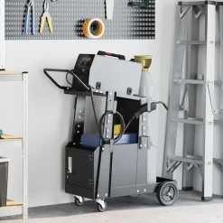 Outils-vidaXL Chariot de soudage Noir 91 x 47 x 96 cm Acier