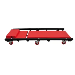 Pièces Détachées Pour Véhicules-vidaXL Chariot de visite réglable avec 6 roulettes