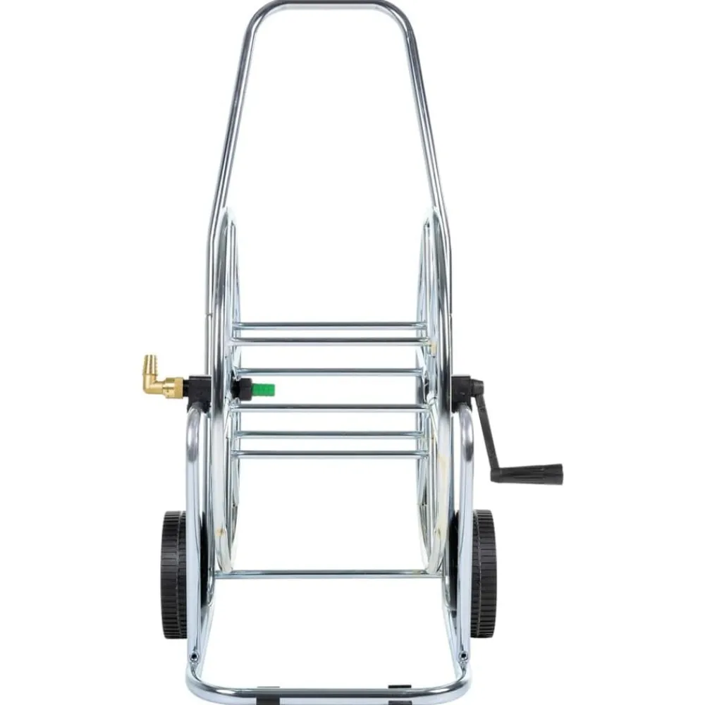 Accessoires De Quincaillerie-vidaXL Chariot d'enrouleur pour tuyau de 80 m 3/4" acier