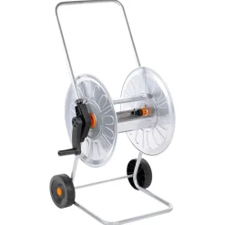 vidaXL Chariot pour enrouleur de tuyau de 80 m 1/2" ou 50 m 3/4" acier