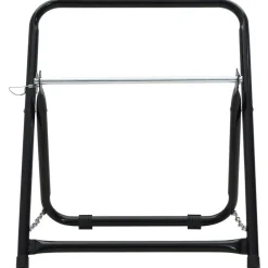 vidaXL Chariot pour enrouleur de tuyau 48 cm 45 kg noir