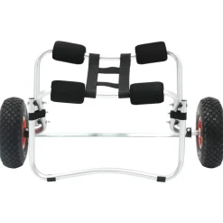 Pièces Détachées Pour Véhicules-vidaXL Chariot pour kayak Aluminium