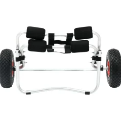 Pièces Détachées Pour Véhicules-vidaXL Chariot pour kayak Aluminium