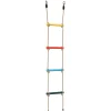 Jeux De Plein Air-vidaXL Échelle de corde pour enfants avec 4 échelons multicolore