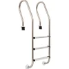 vidaXL Échelle de piscine à 3 échelons Acier inoxydable 304 120 cm